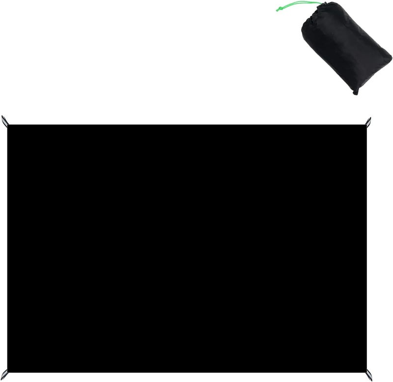 Wind Tour Multifunctional Tarp Waterproof with Carry Bag for Tent Ultralight Outdoor Tent Footprint for Ground Camping Hiking (57.1" x39.4") - Image 1